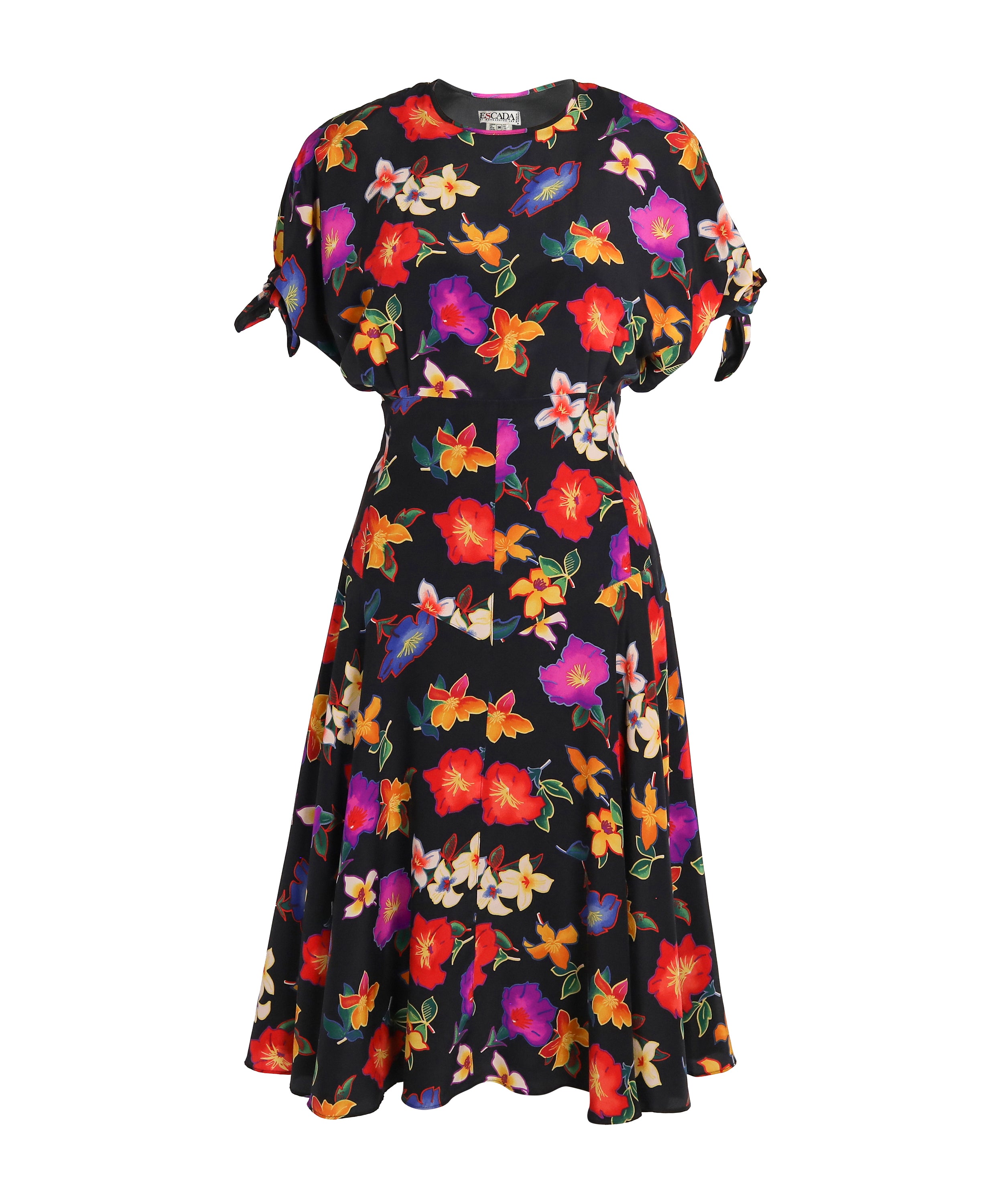 escada midi dress 80's Escada Dress